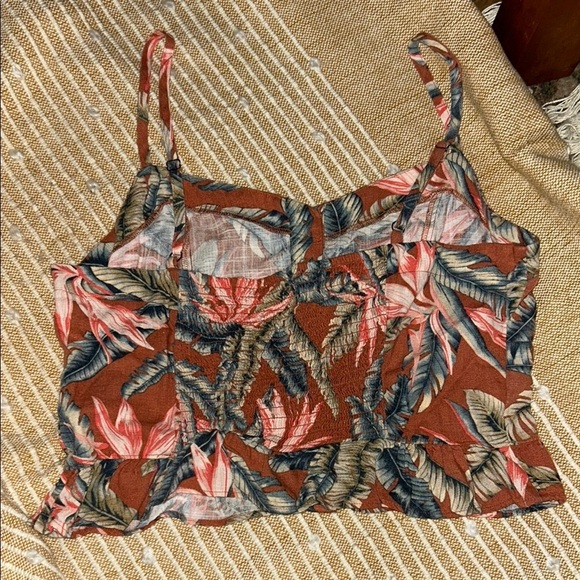LOFT Orange Crop Buttoned Camisole - Picture 4 of 5